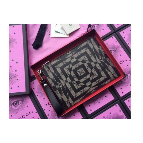 Gucci Supreme pouch With Square