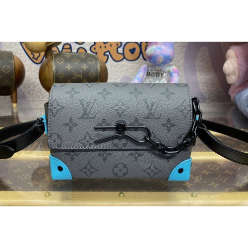 Louis Vuitton M11496 Steamer Wearable Wallet in Monogram Eclipse Reverse coated canvas