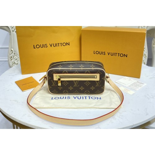 Louis Vuitton M51183 Cite PM Shoulder Bag in Monogram Canvas